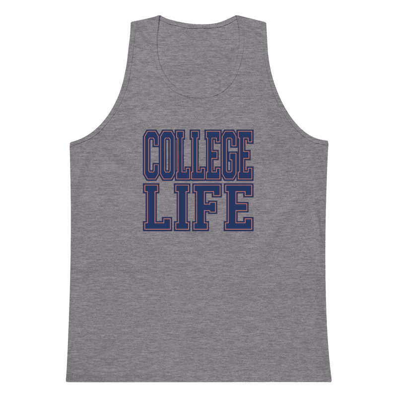 College Life Men’s premium tank top