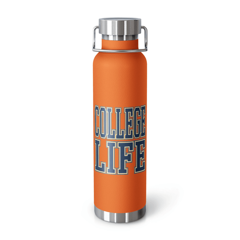 College Life Copper Vacuum Insulated Bottle