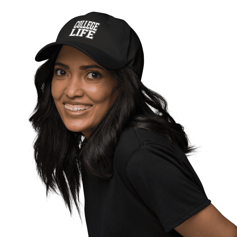 College Life Hat — Black