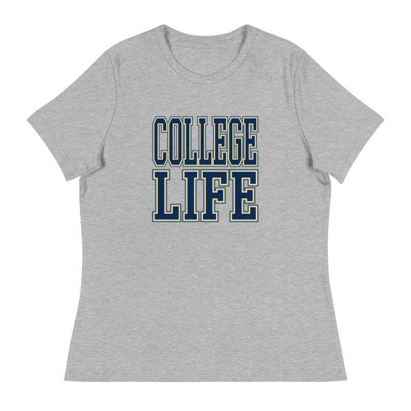 College Life Women's Relaxed T-Shirt