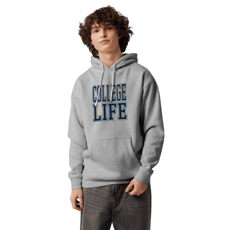 College Life Hooded Sweatshirt 